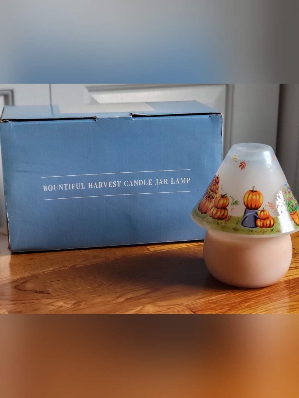 Vintage Avon Bountiful Harvest Candle And Topper - Picture 2 of 4